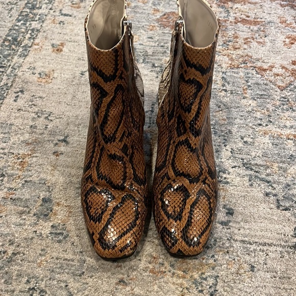 EUC Rare Freda Salvador Charm boot in tri snake Sz 11 - Picture 7 of 12